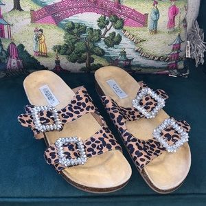 STEVEN Leopard Sandal
